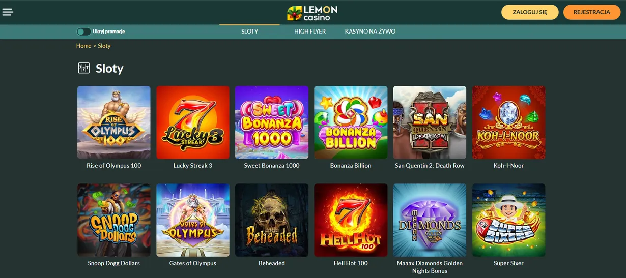 Lemon casino gry Lemon casino gry